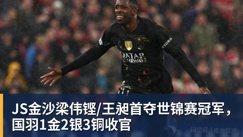JS金沙梁伟铿/王昶首夺世锦赛冠军，国羽1金2银3铜收官