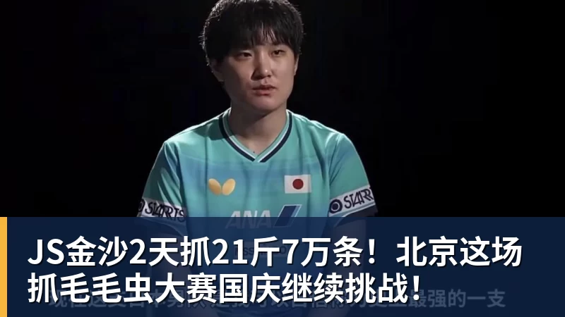 JS金沙2天抓21斤7万条!北京这场抓毛毛虫大赛国庆继续挑战!